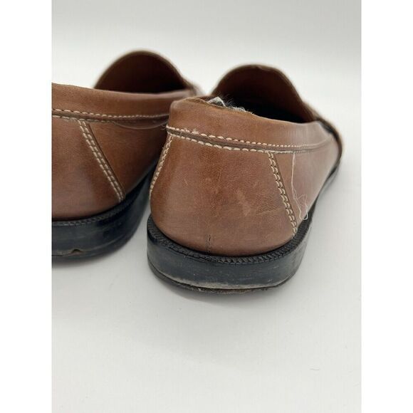 Cole Haan Douglas Country Brown Leather Penny Loafer Shoes Men’s Size 9M - Picture 7 of 9